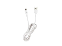 Cable USB a Tipo C Blanco 1 metro 2.4 A