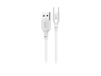 Cable USB a Tipo C Blanco 1 metro 2.4 A