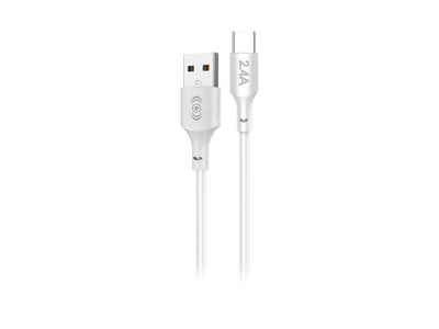 Cable USB a Tipo C Blanco