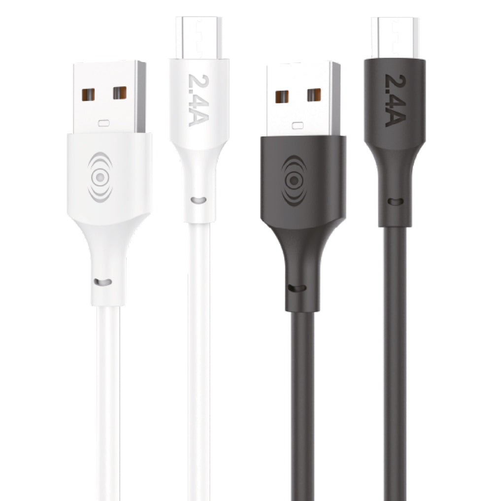 Cable USB a V8 1 Metro 2.4A Carga y Datos