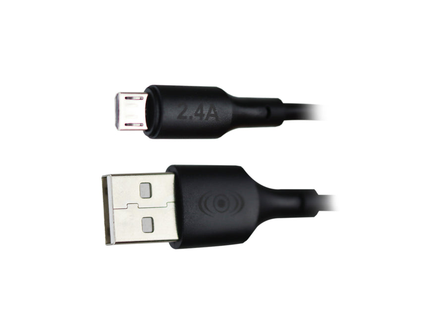 Cable USB a V8 Negro