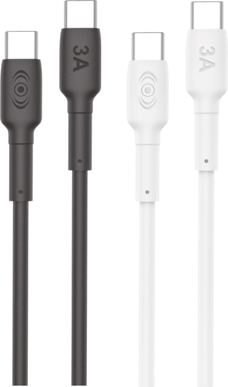 Cable Usb C A Usb C 60w Carga Rápida 20V 3A 2 Metros