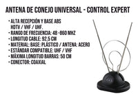 Antena De conejo Universal con Anillos