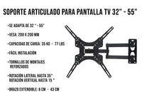 Soporte Articulado Para Pantalla 32