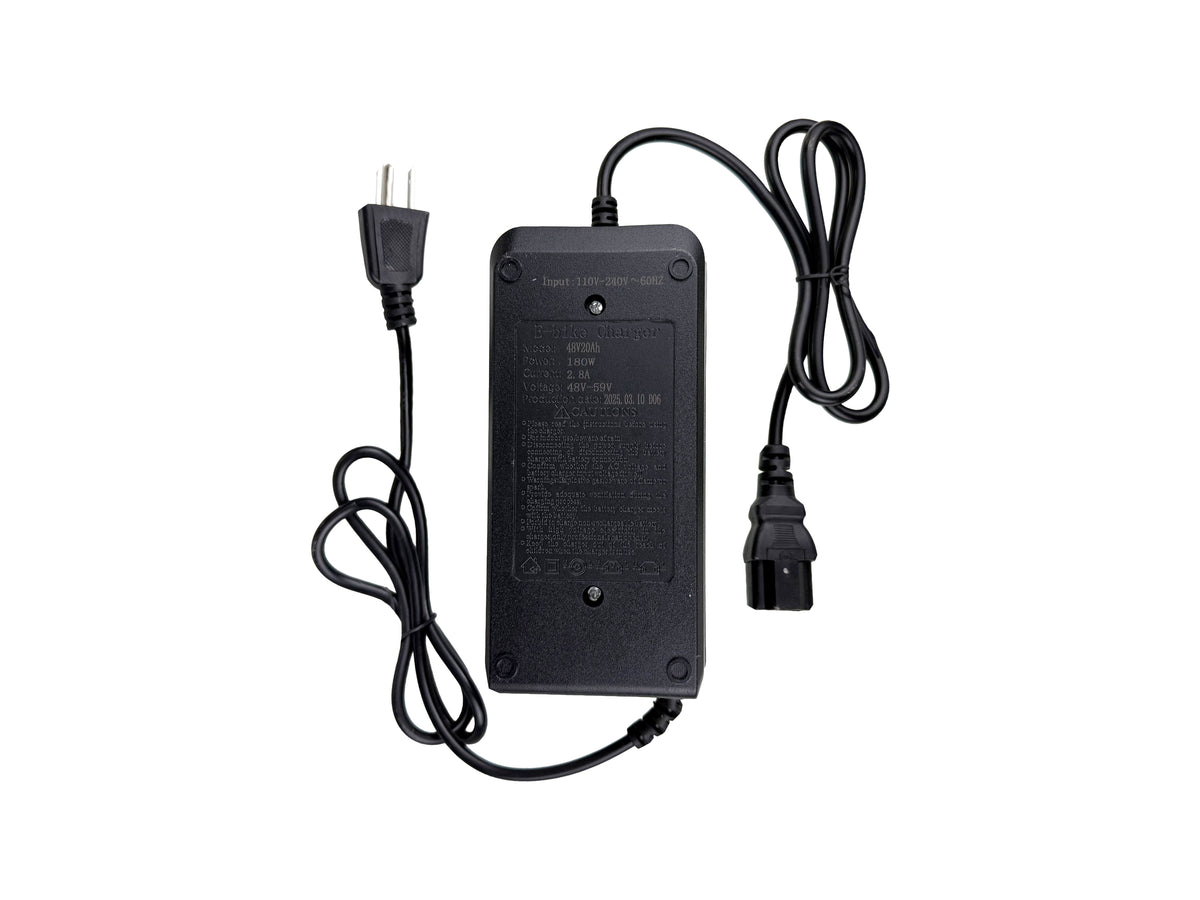 Cargador para Moto Eléctrica 48V 20Ah – Rápido y Seguro