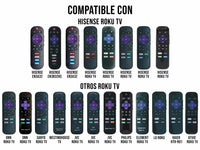 Control Compatible Con Tcl LG Hisense Sharp Philps Hitachi