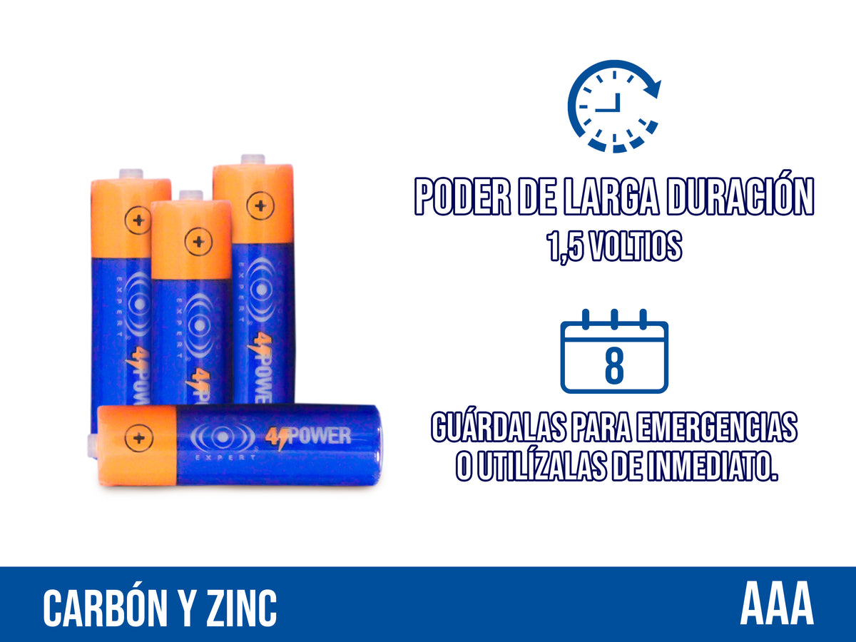 Barra 60 Pilas AAA Control Expert 1.5V