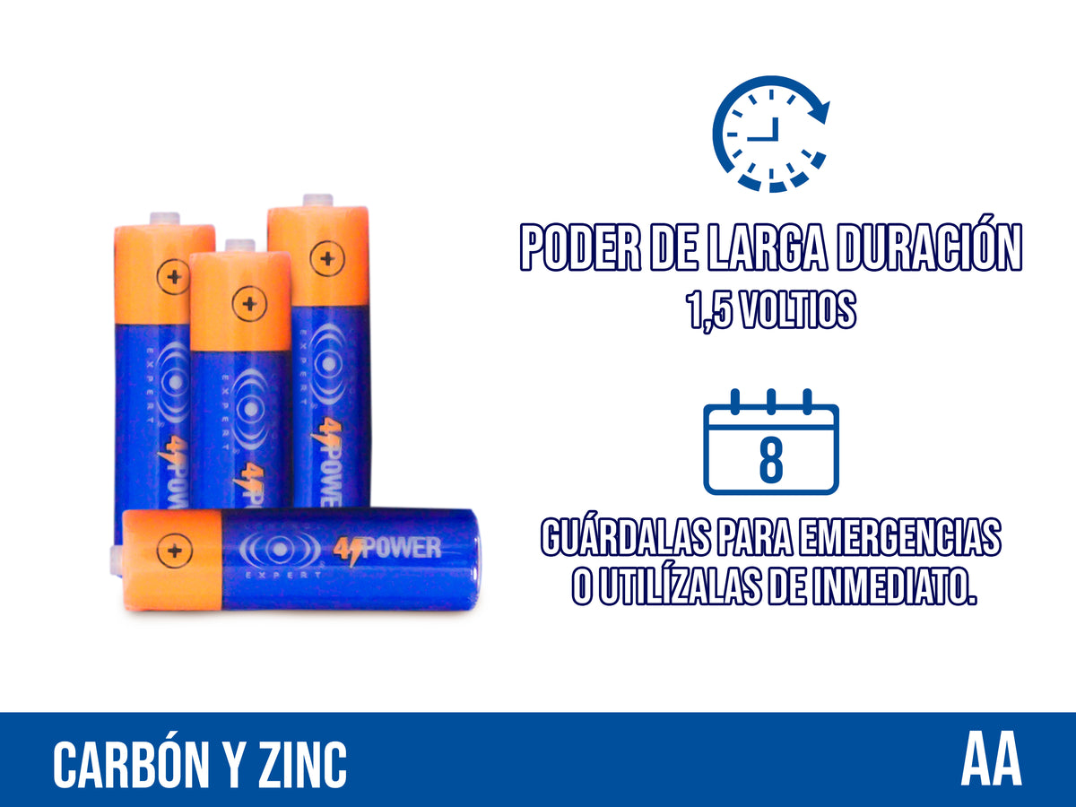 Barra 60 Pilas AA Control Expert 1.5V