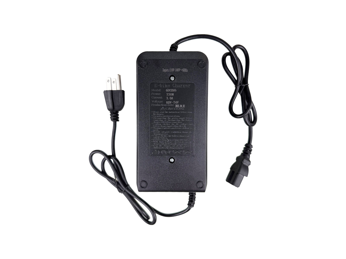 Cargador Para Moto Eléctrica De 60 Voltios 20 Ah