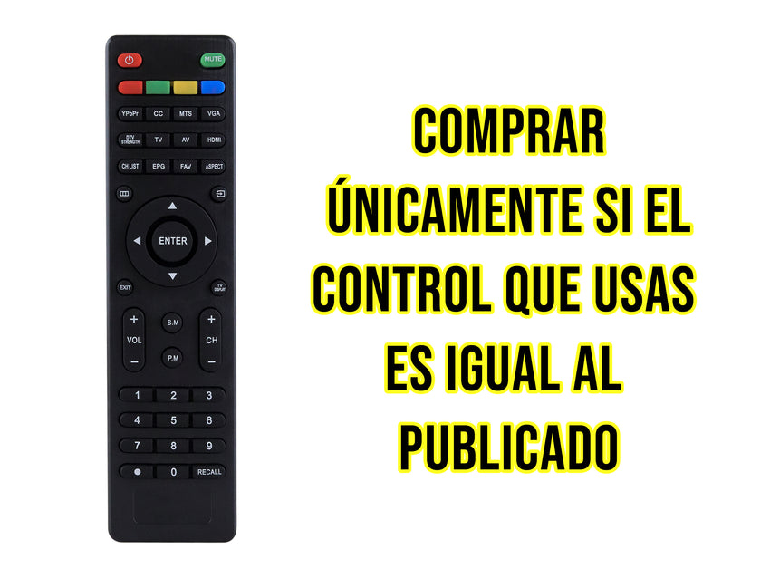 Control Universal Pantalla