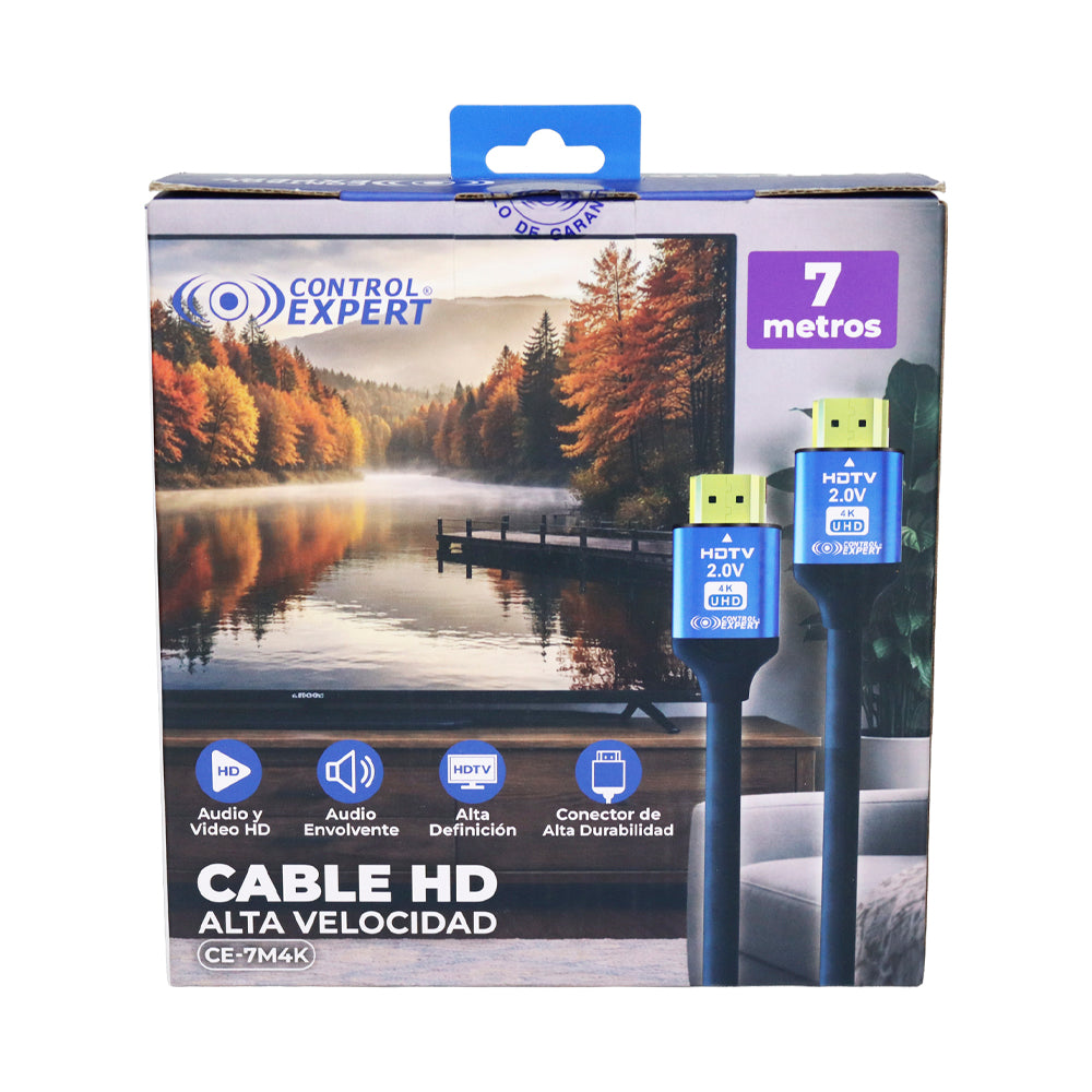Cable HDMI 2.0 de Alta Velocidad 4K – 7 metros