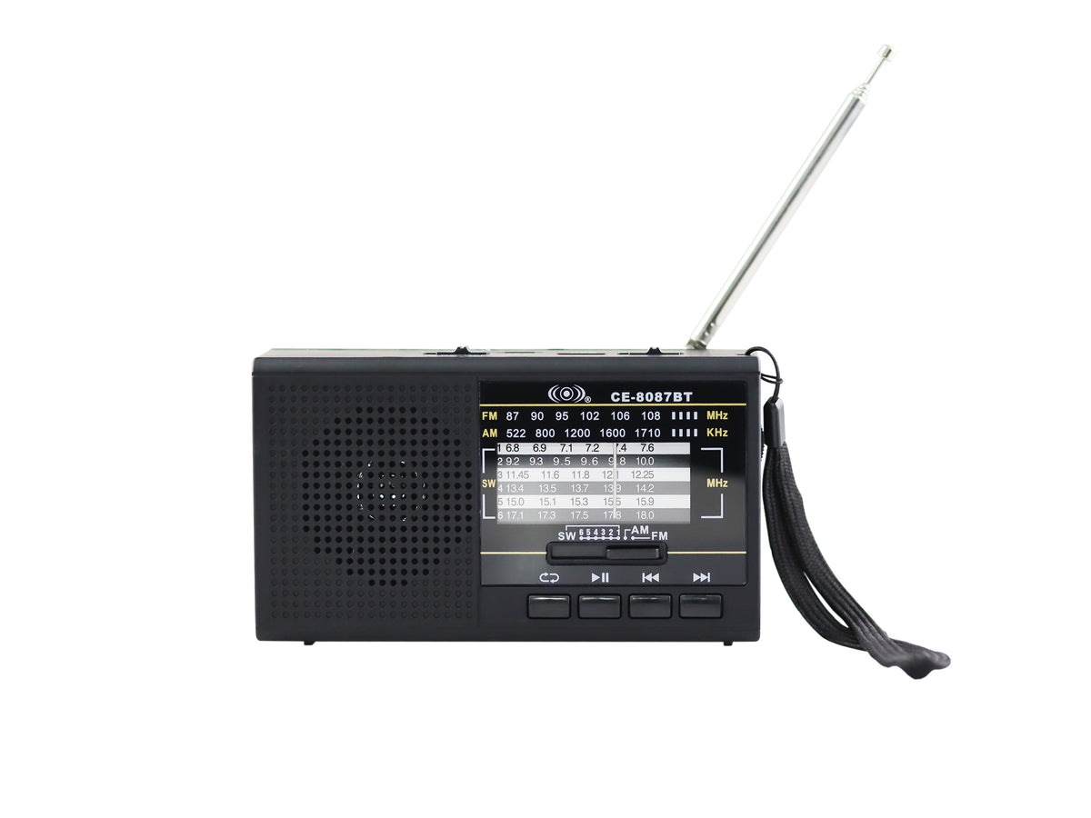 Radio Am FM Bluetooth USB Micro SD Lampara LED