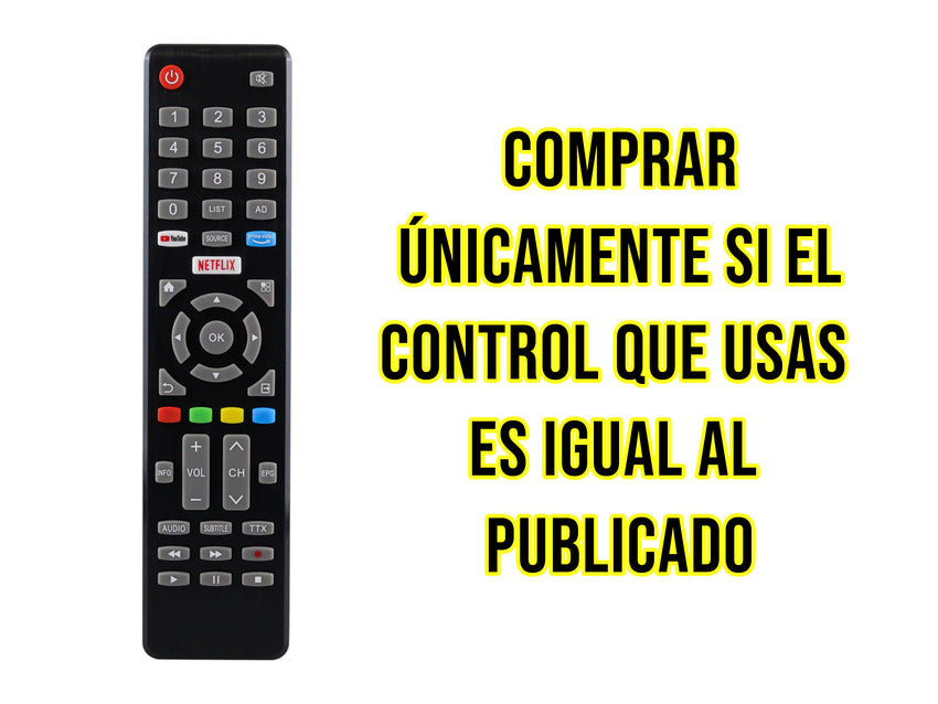 Control Para JVC Smart TV