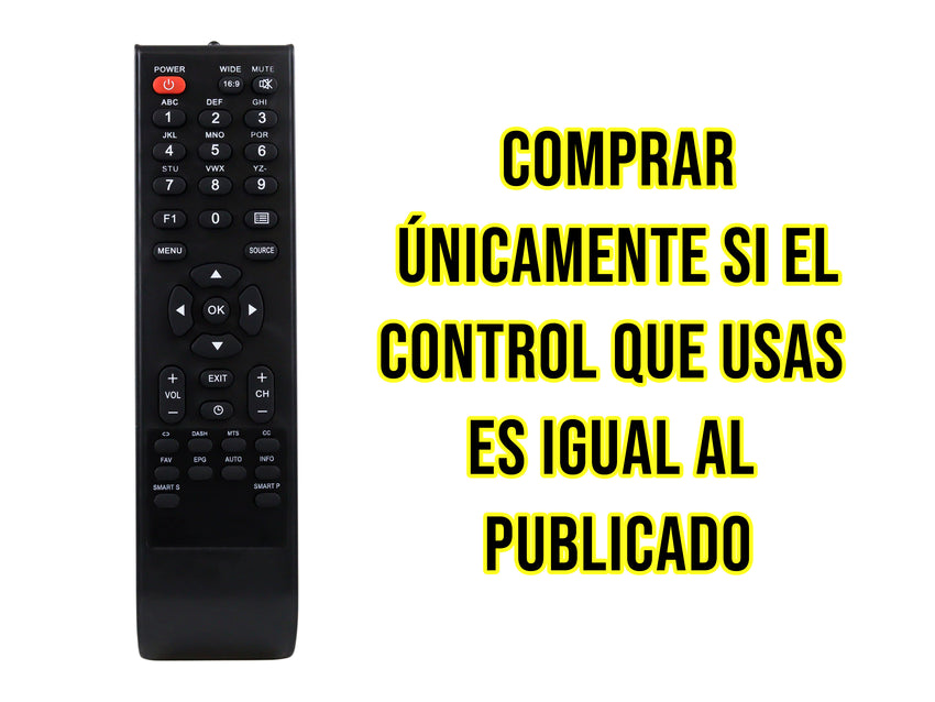 Control Para Alux Smart TV