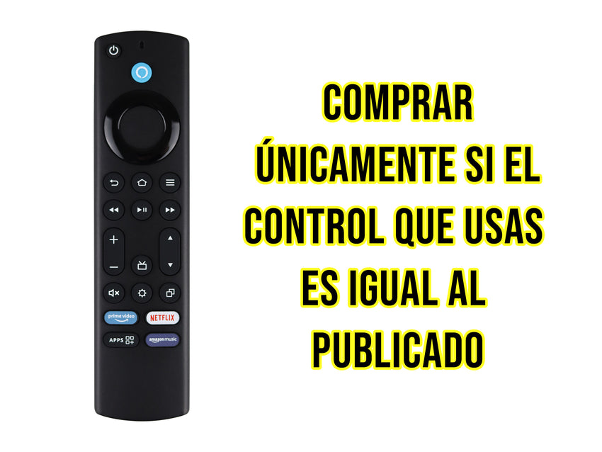 Control Para TV y Aparato Amazon