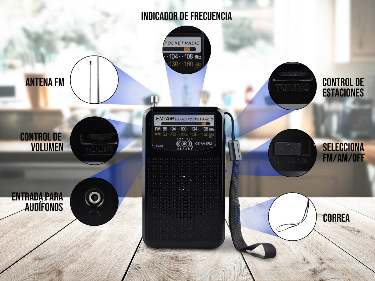 Radio de Bolsillo AM FM