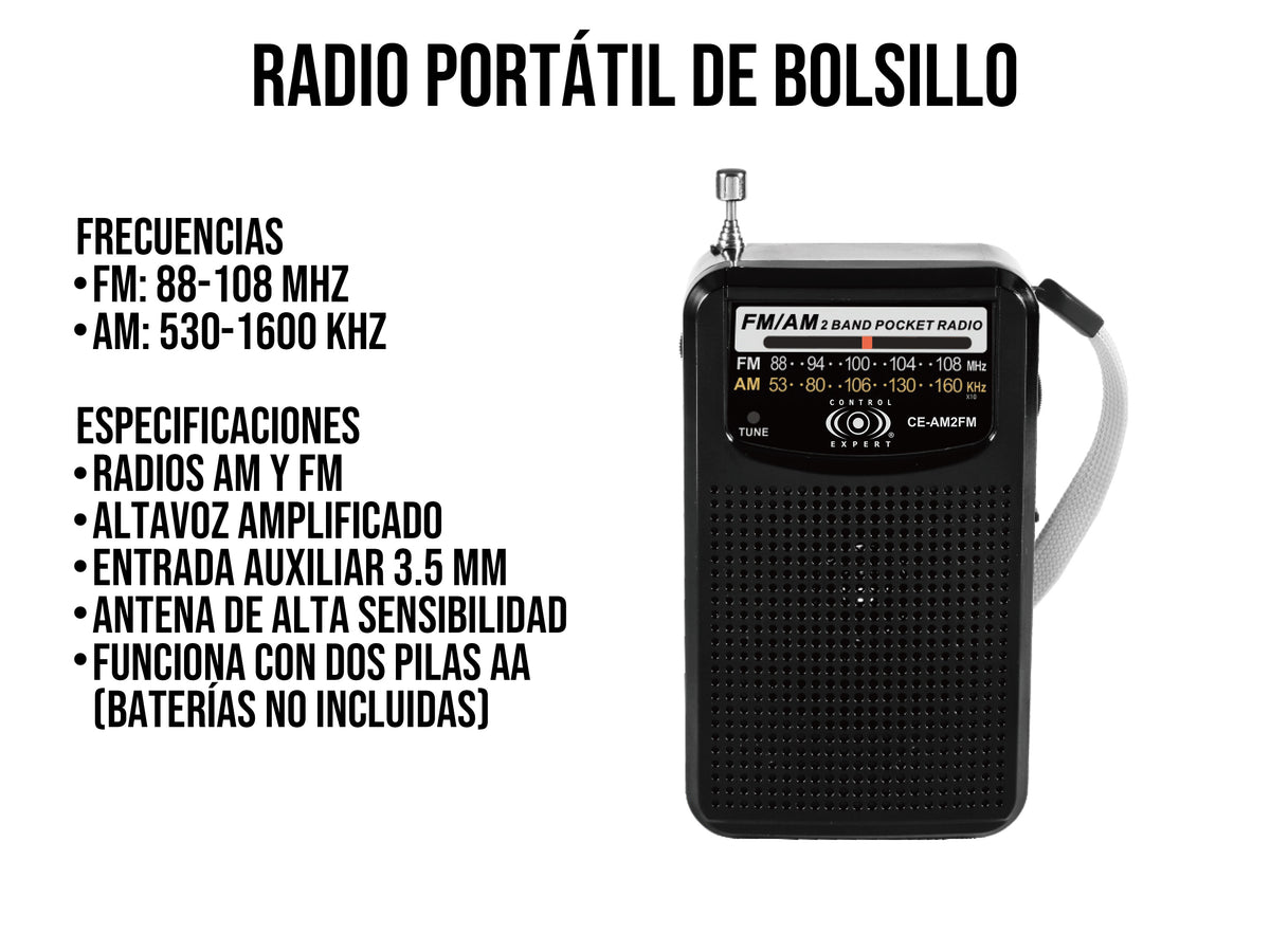 Radio de Bolsillo AM FM