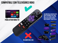 Control Para Atvio Roku Smart TV