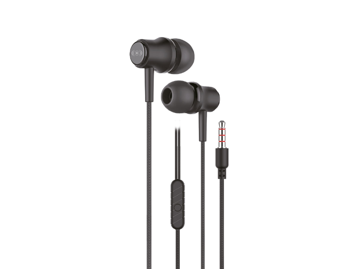 Audífonos con Cable CE-AU47 – Entrada 3.5 mm, Varios Colores