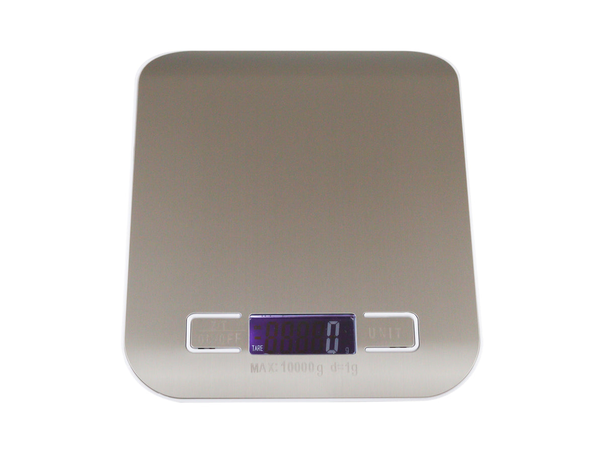 Báscula Digital de Acero Inoxidable Pantalla LCD 10 kg – 0.1 p