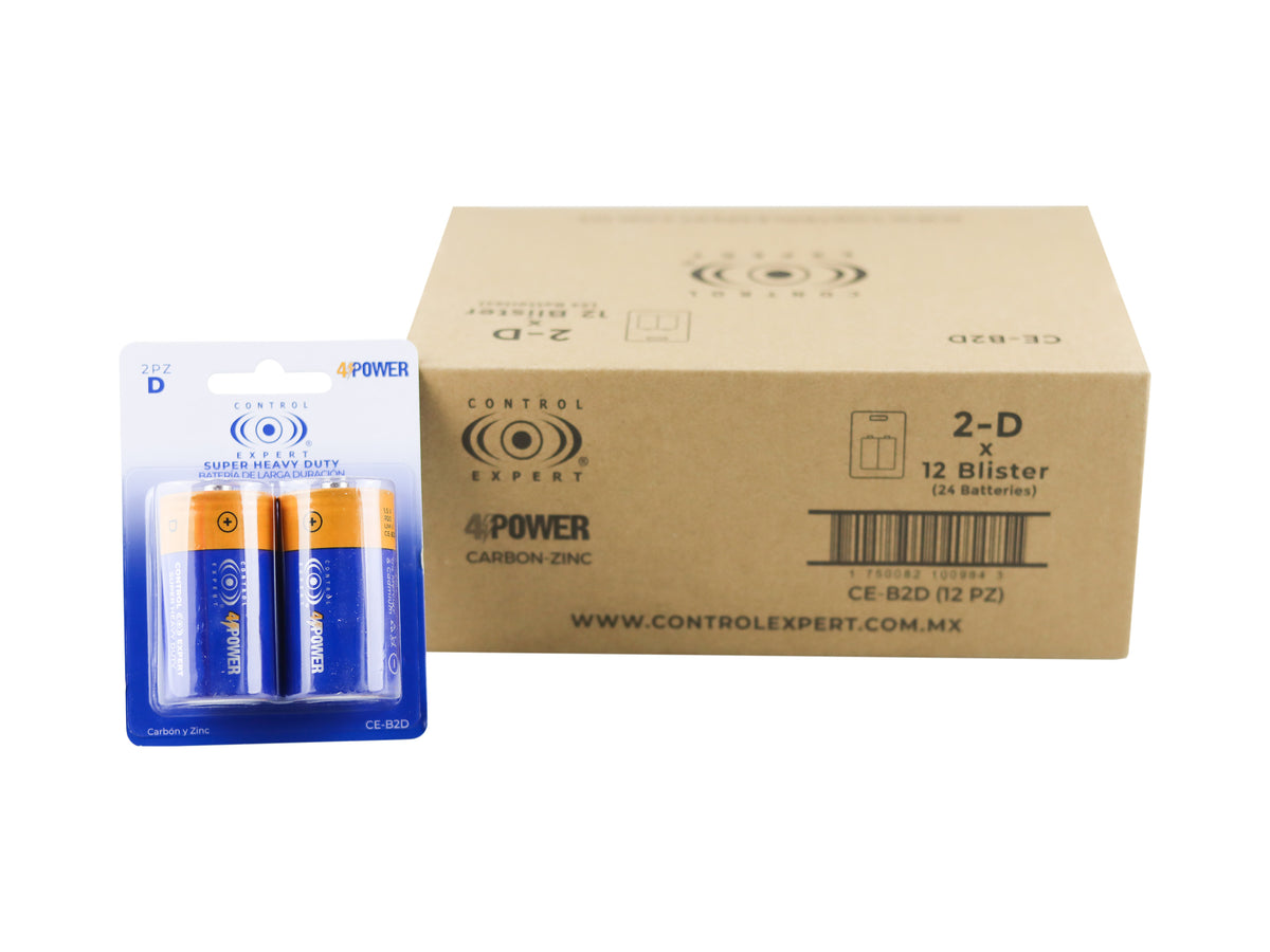 Pilas D Carbón 1.5V Larga Duración