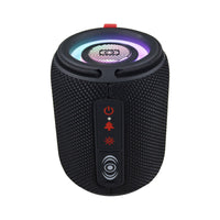 Bocina Bluetooth Inalámbrica Hi-Fi - 10W con Luces LED y TWS Puerto USB Micro SD