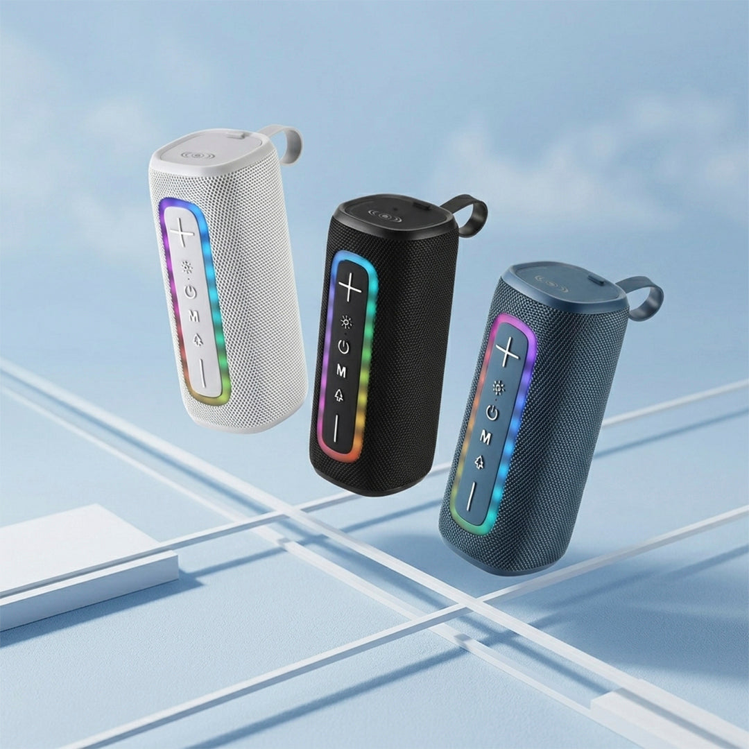 Bocina Bluetooth Portátil con Puerto USB – Sonido Estéreo, Micro SD y Auxiliar.