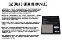 Báscula Gramera 500 g - 0.01 p