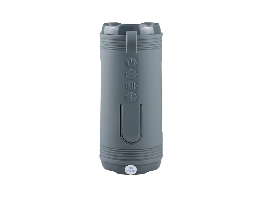 Bocina Portátil Bluetooth Varios Colores - Gris