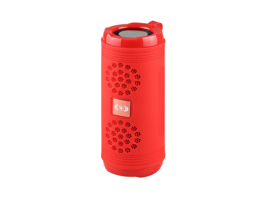 Bocina Portátil Bluetooth Varios Colores - Rojo