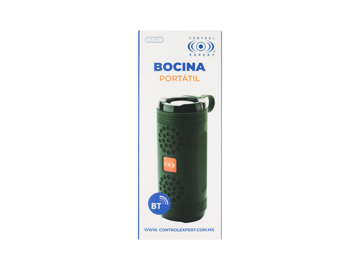 Bocina Bluetooth con USB, Auxiliar, Memoria SD y Radio FM – Varios Colores