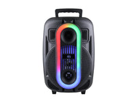 Bocina Amplificada 8 Pulgadas Tws Bluetooth Radio Fm 20w