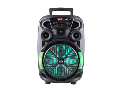 Bocina Amplificada 8 Pulgadas Bluetooth Tws Usb Radio Fm