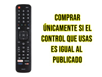 Control Remoto Hisense Smart Tv En2ai27h Netflix 4k