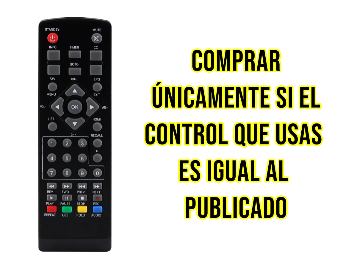 Control Para Decodificador