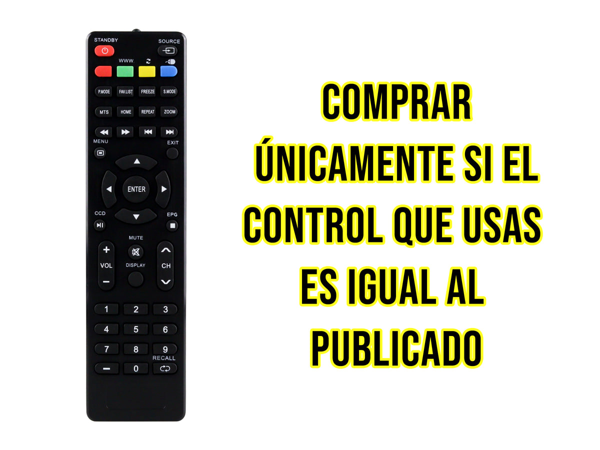 Control Para Cobia Smart TV