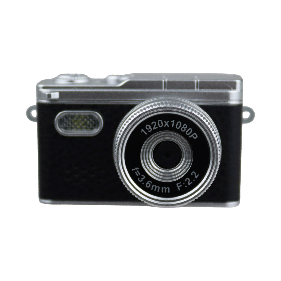 Mini Cámara Diseño Retro Full HD 1080P Luz Led