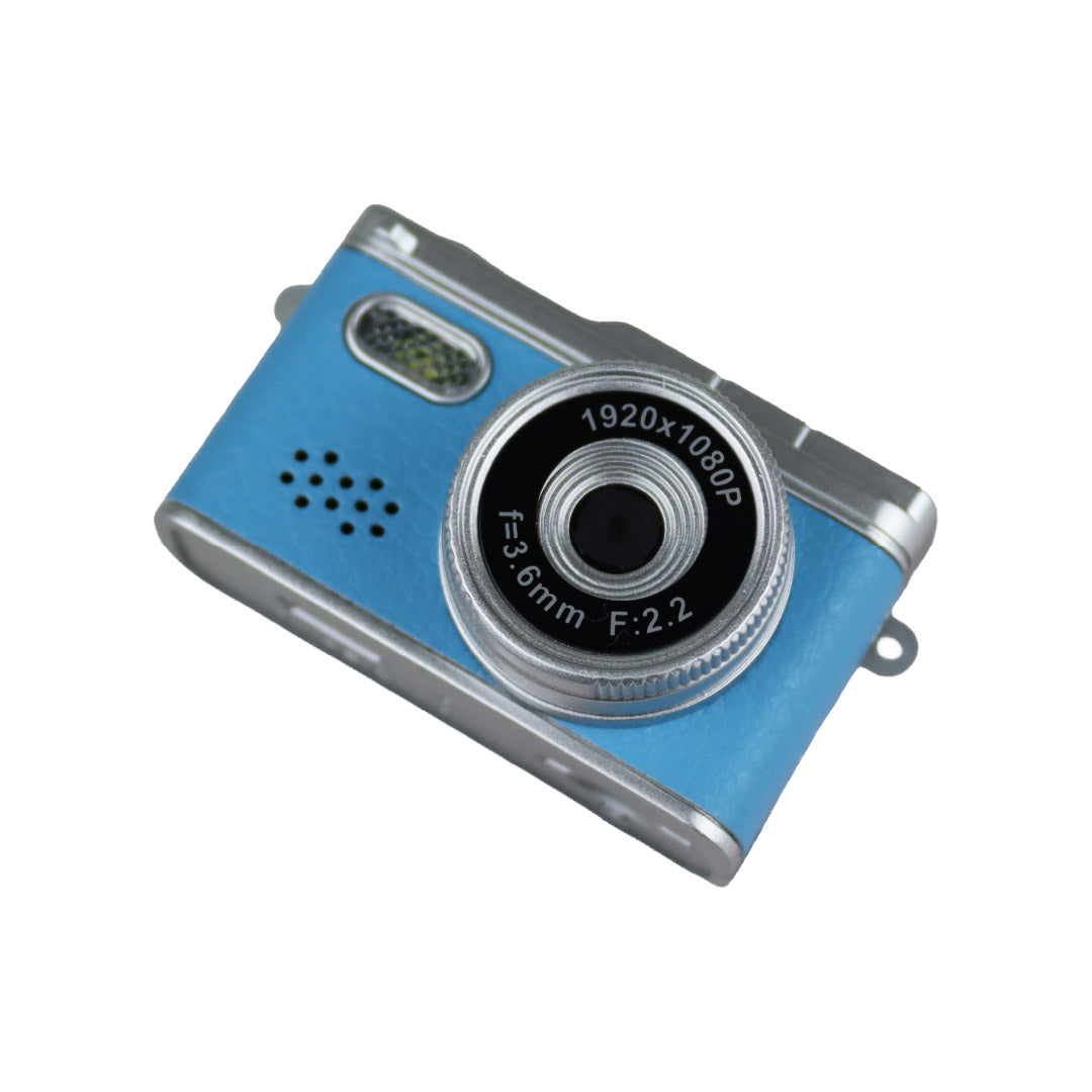 Mini Cámara Diseño Retro Full HD 1080P Luz Led