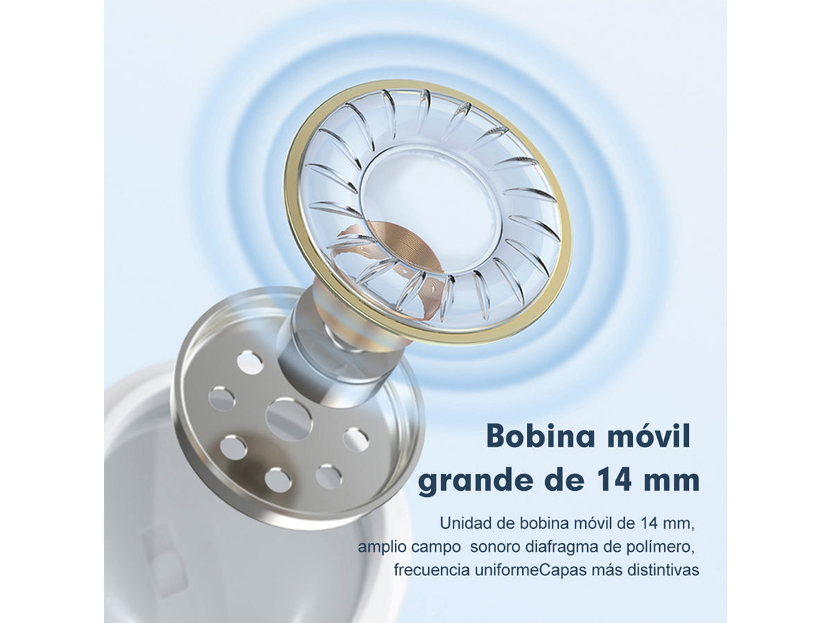 Audífonos con Cable Tipo C CE-CAU10 – Sonido Estéreo, Micrófono Colores Blanco y Negro