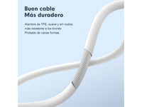 Audífonos con cable Tipo Micrófono y control de Volumen - Negro