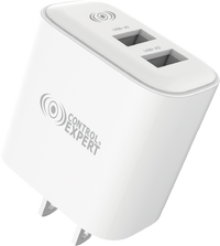 Cargador de Pared Control Expert con 2 Puertos