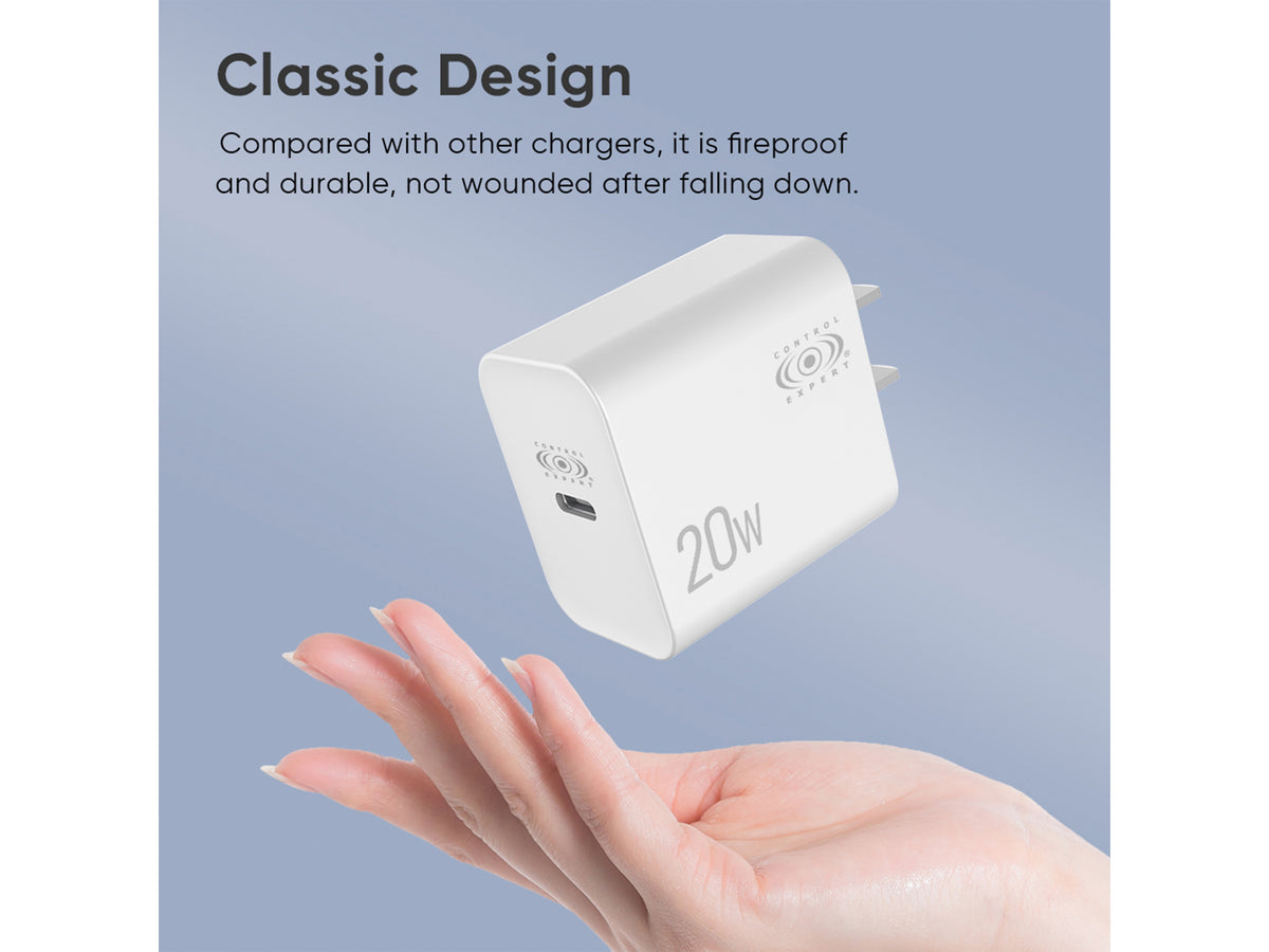 Cargador USB 20W Portátil 5V 3A Carga Rápida