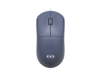 Mouse Alámbrico Óptico Diseño Ergonómico - Gris