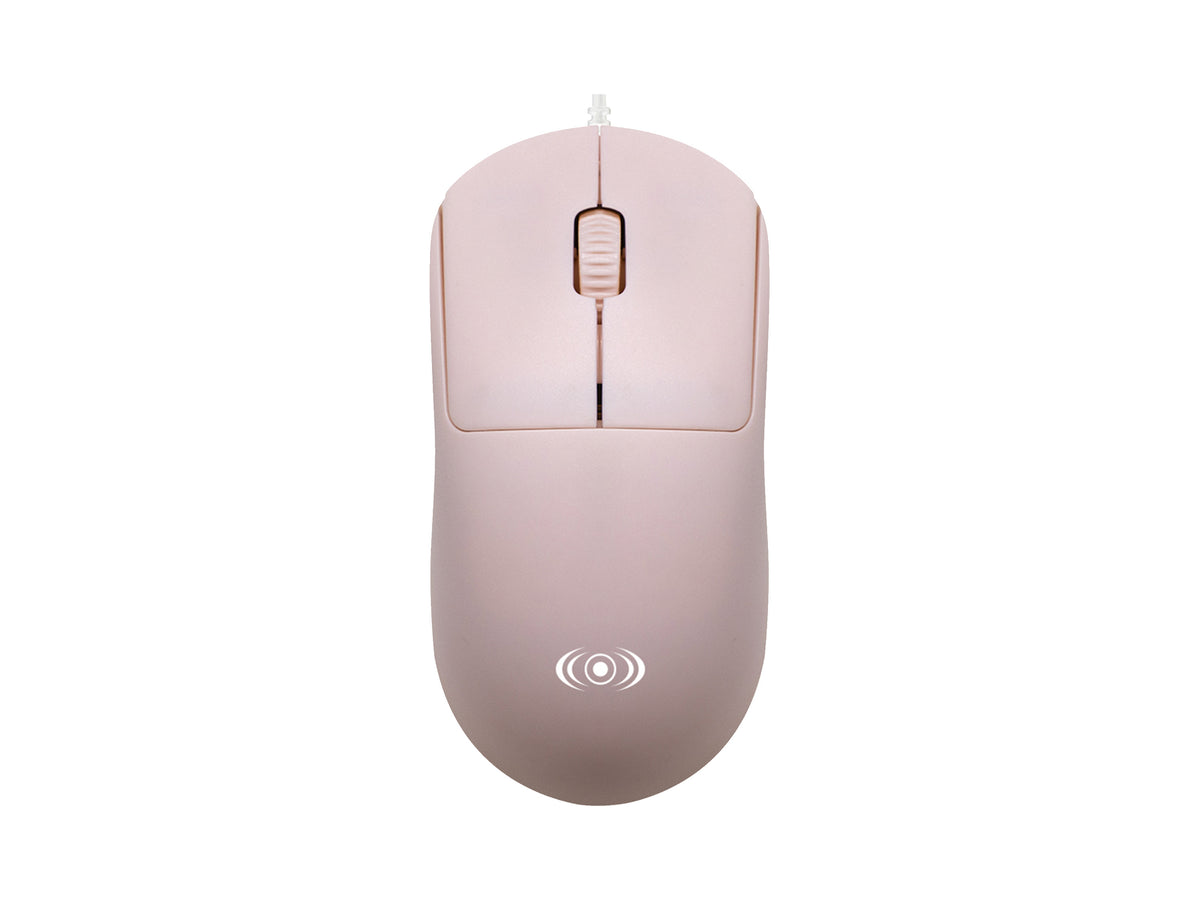 Mouse Alámbrico Óptico con Diseño Ergonómico – Varios Colores
