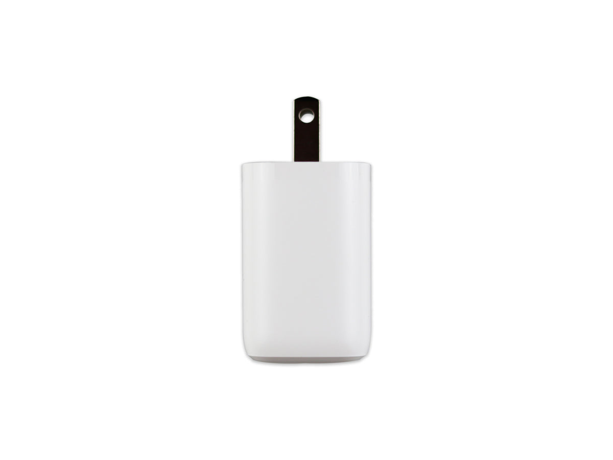 Cargador USB Y Tipo C PD 38W Blanco Carga Rápida