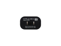 Cubo Cargador USB 2AMP Negro