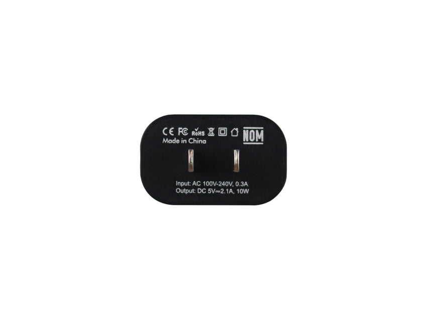 Cubo Cargador USB 2AMP Negro
