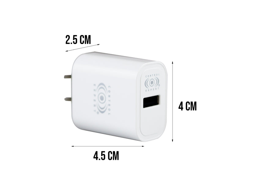 Cubo Cargador USB 2AMP Blanco