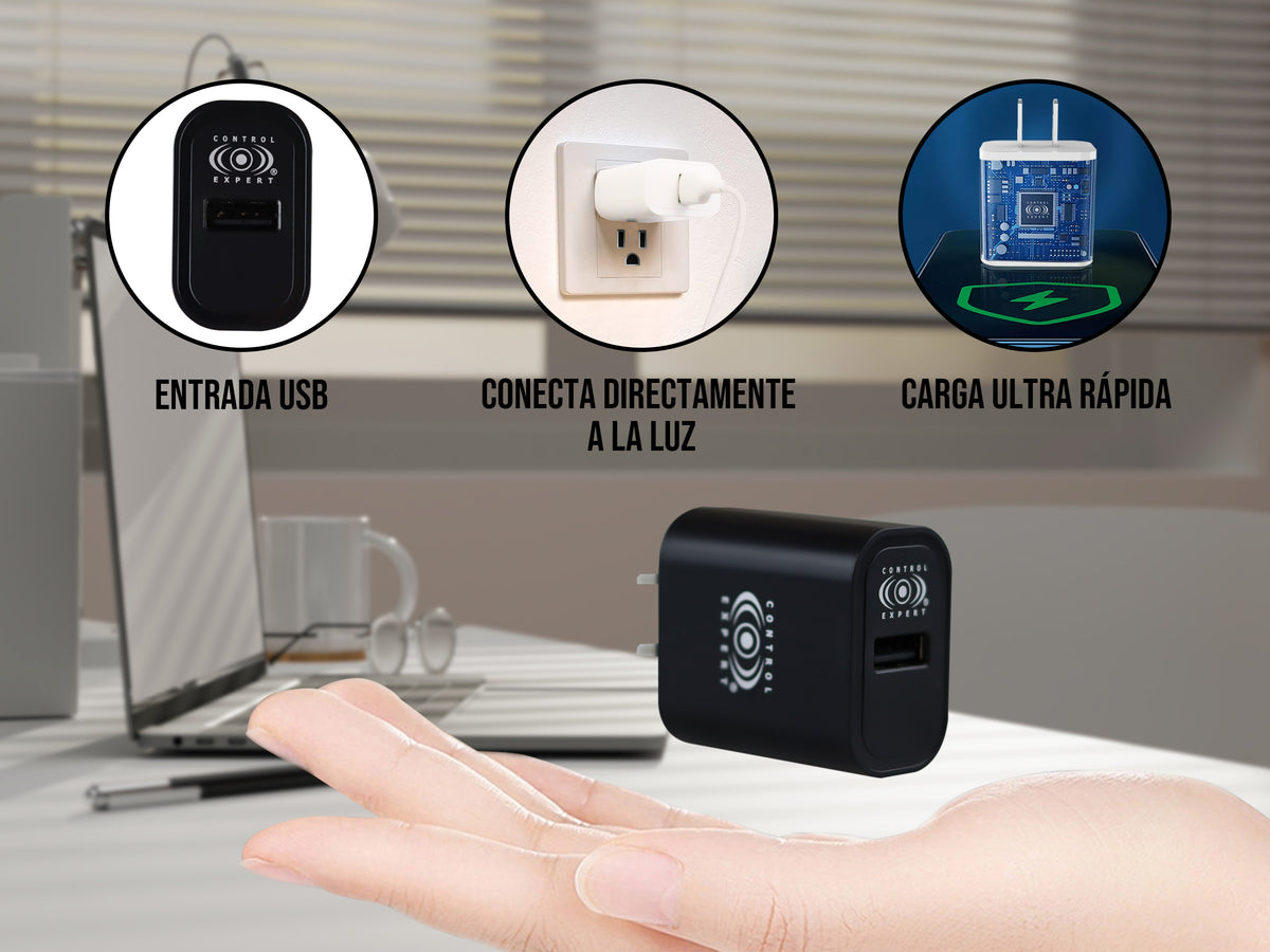 Combo Cargador tipo micro USB V8 2.4A