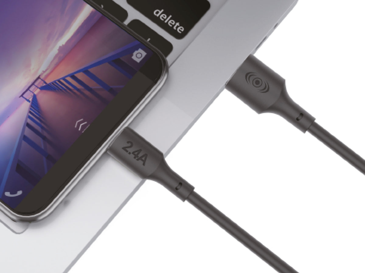 Combo Cargador tipo micro USB V8 2.4A